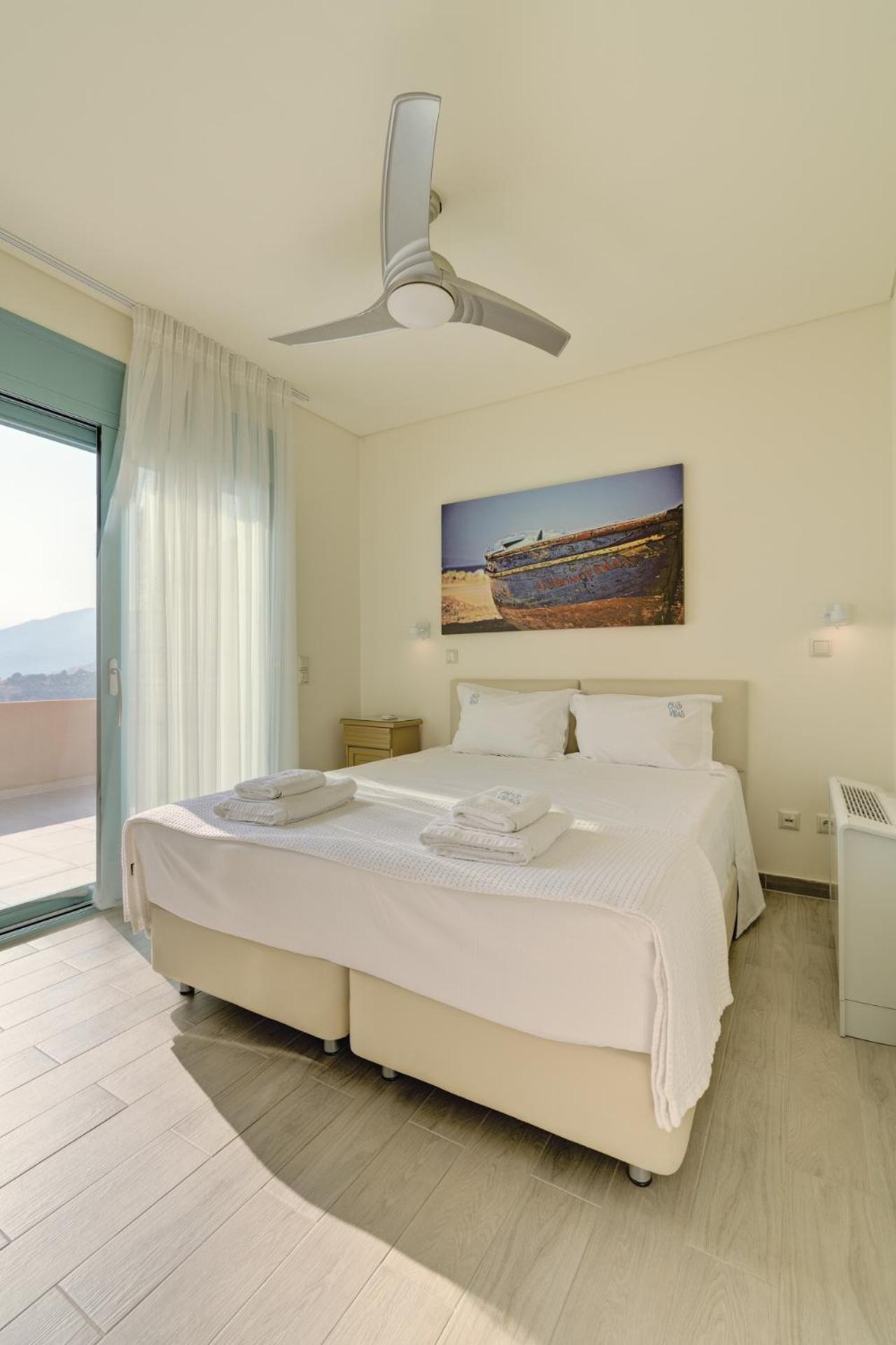 Ouzo Panoramic Houses 2, With Private Pool Plomari Exterior photo